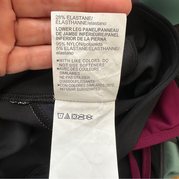 Under Armour Women's HeatGear Shine Mesh Pocketed Leggings, Like New Size L - Picture 9 of 10